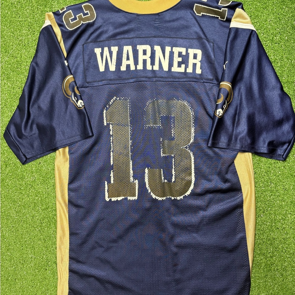 Vintage Puma Kurt Warner NFL Jersey